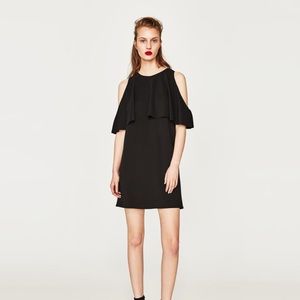 Zara Off-the-shoulder Dress Size Small